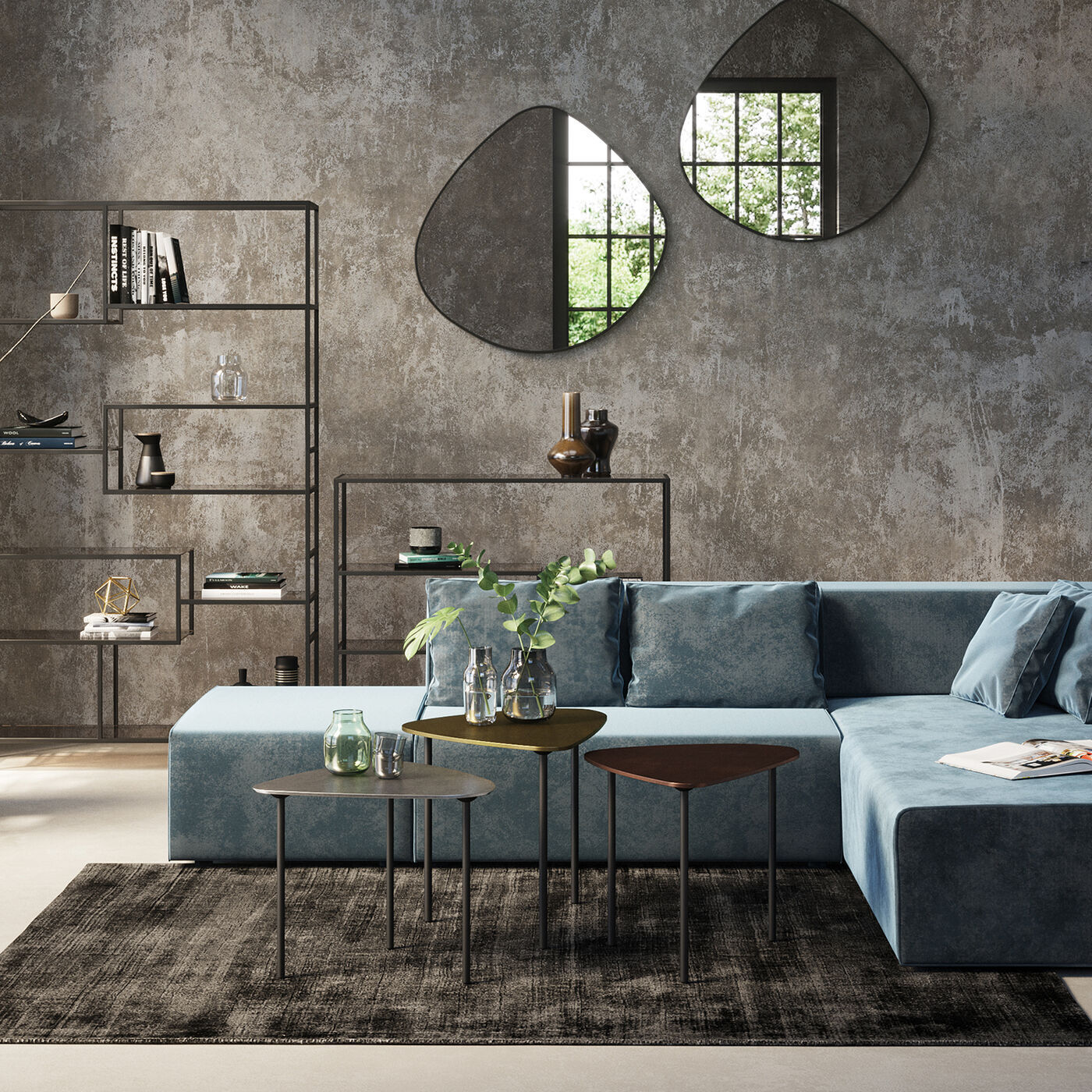 Столик кофейный KARE Loft 79437