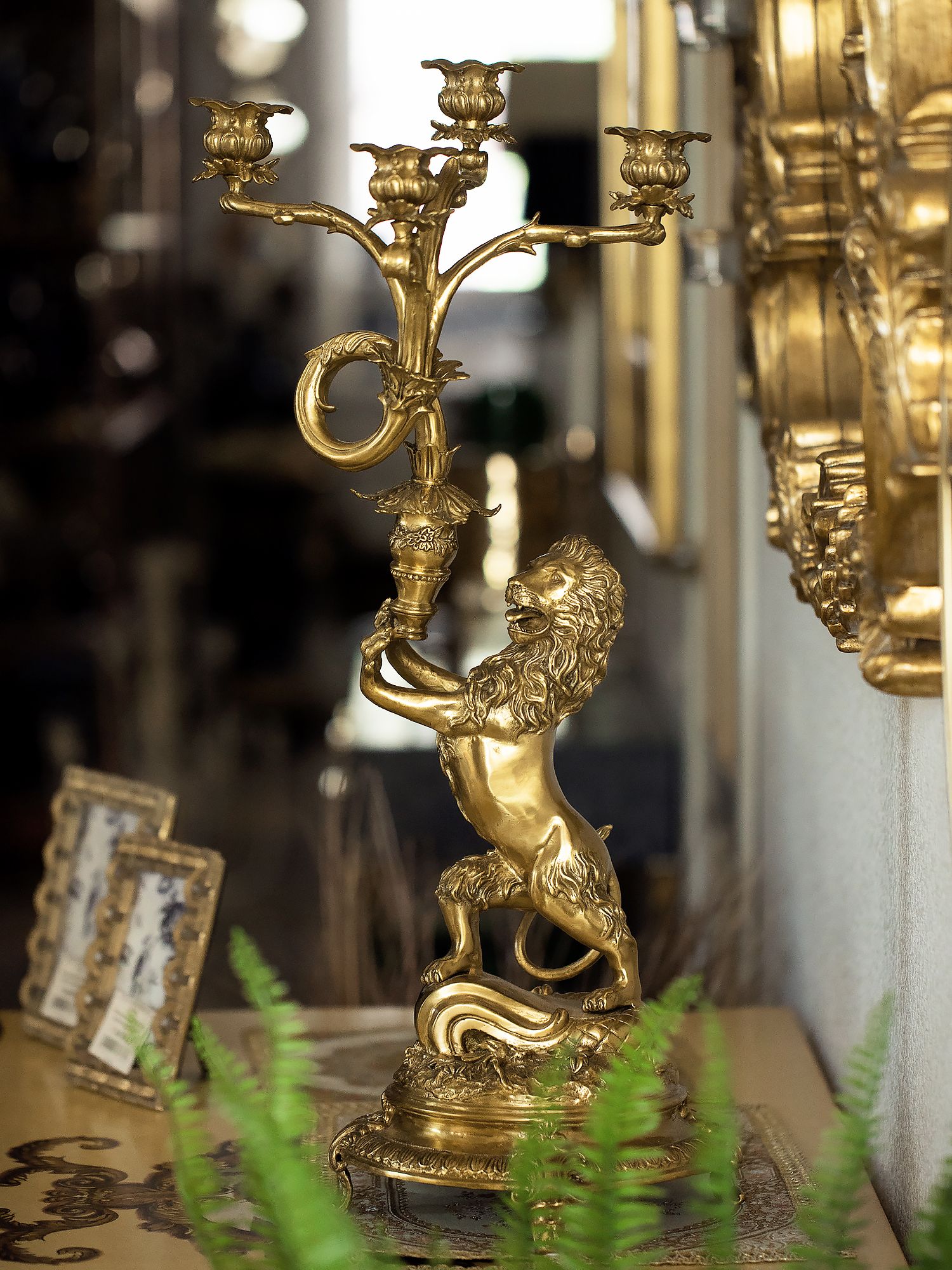 Канделябр Лев Glasar 31G2289/BZ12623HB