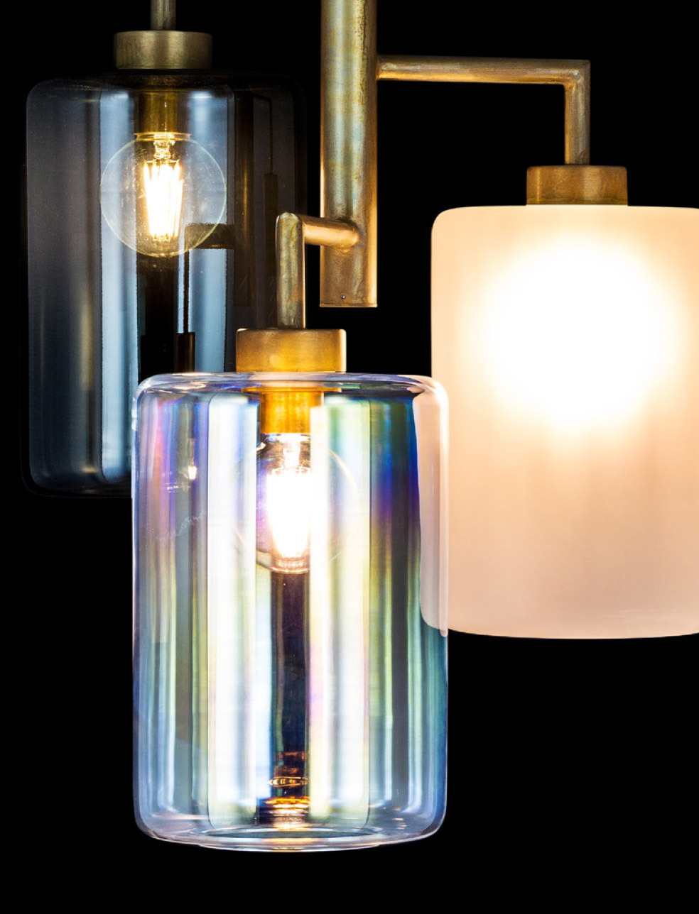 Люстра Brand Van Egmond Louise 3 Bur.Brass