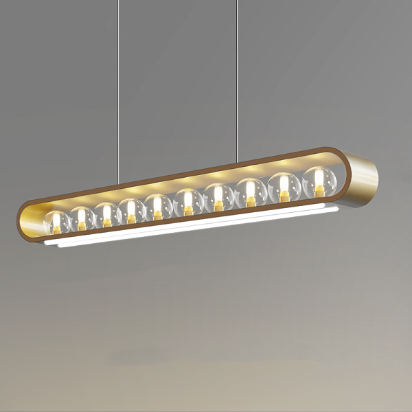 Подвесной светильник INGERLINE L120 Brass by ImperiumLoft