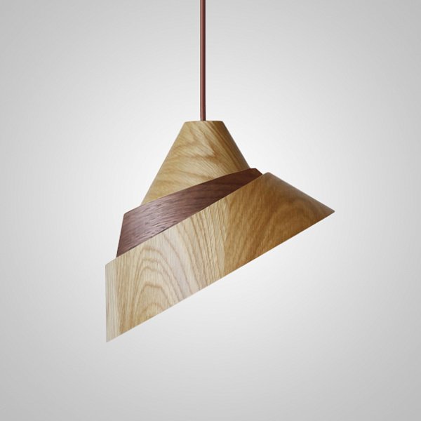 Подвесной светильник VILIO A Light Dark brown by ImperiumLoft