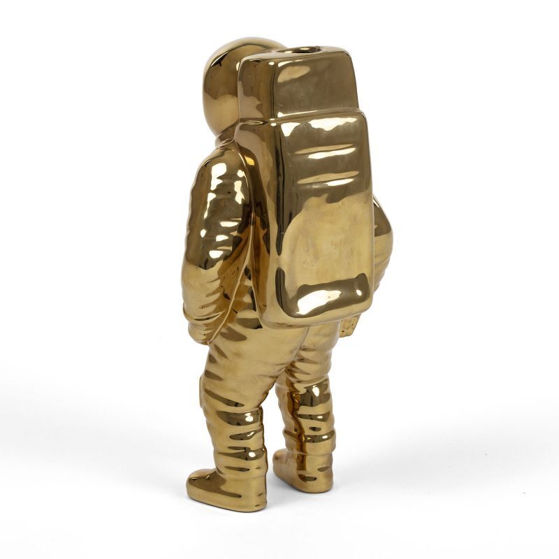 Ваза Seletti Cosmic Diner Starman Gold 10933
