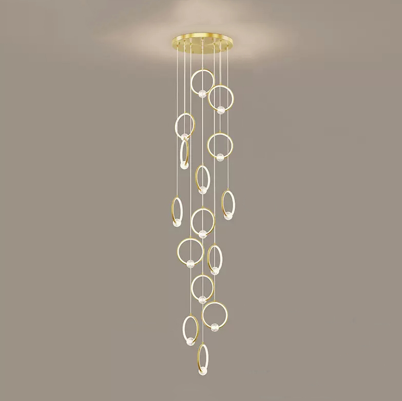 Подвесной светильник LUANA MORE L15 Brass by ImperiumLoft