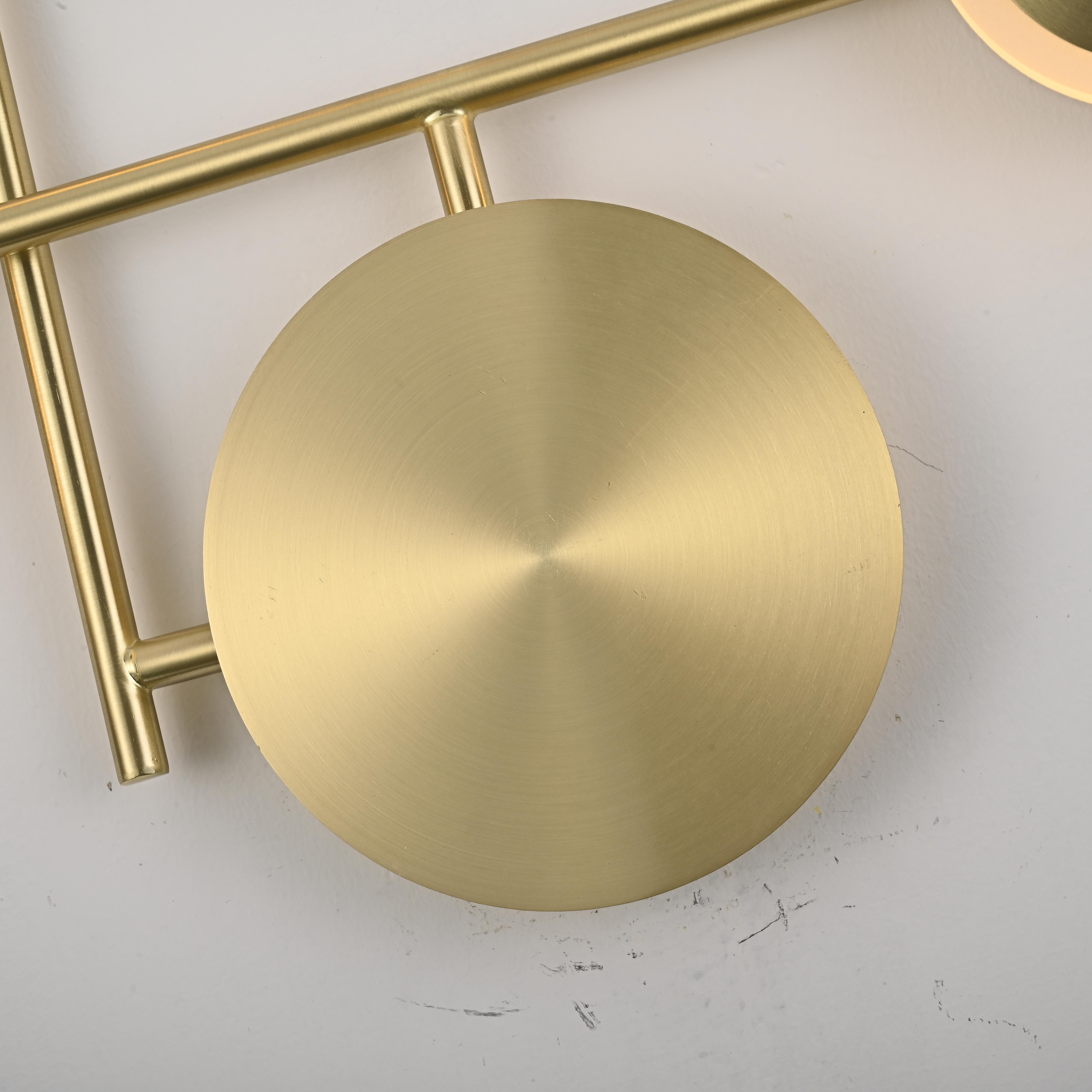 Настенный светильник ZINGY D Brass by ImperiumLoft