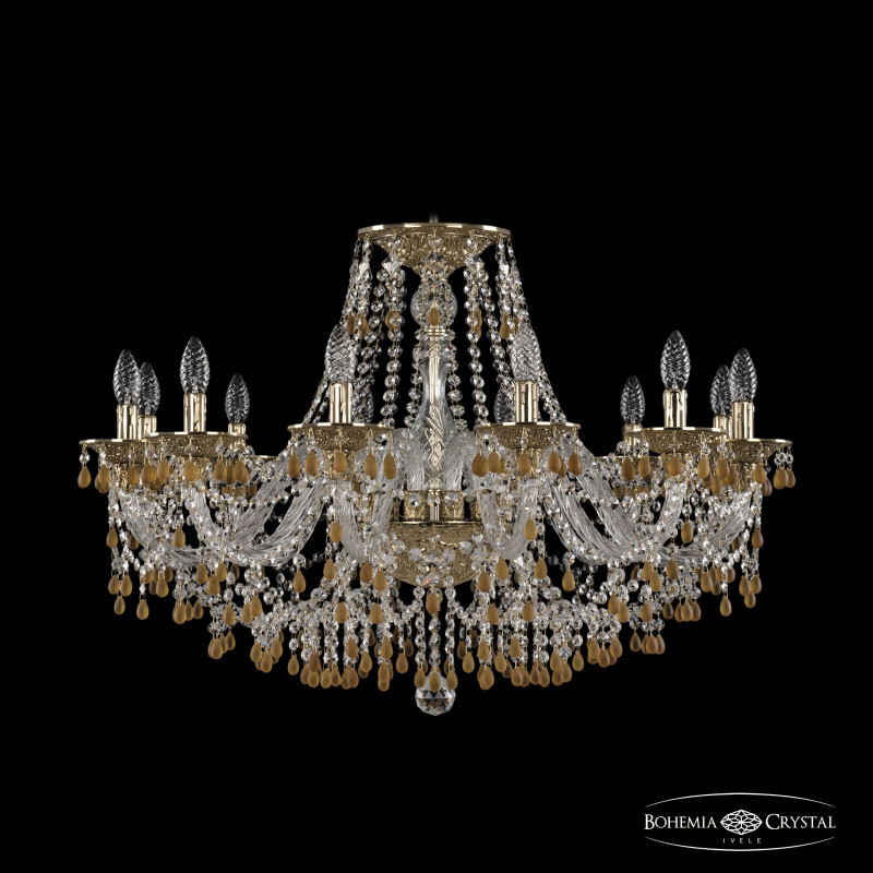 Подвесная люстра Bohemia Ivele Crystal 16110/12/300 G V1003