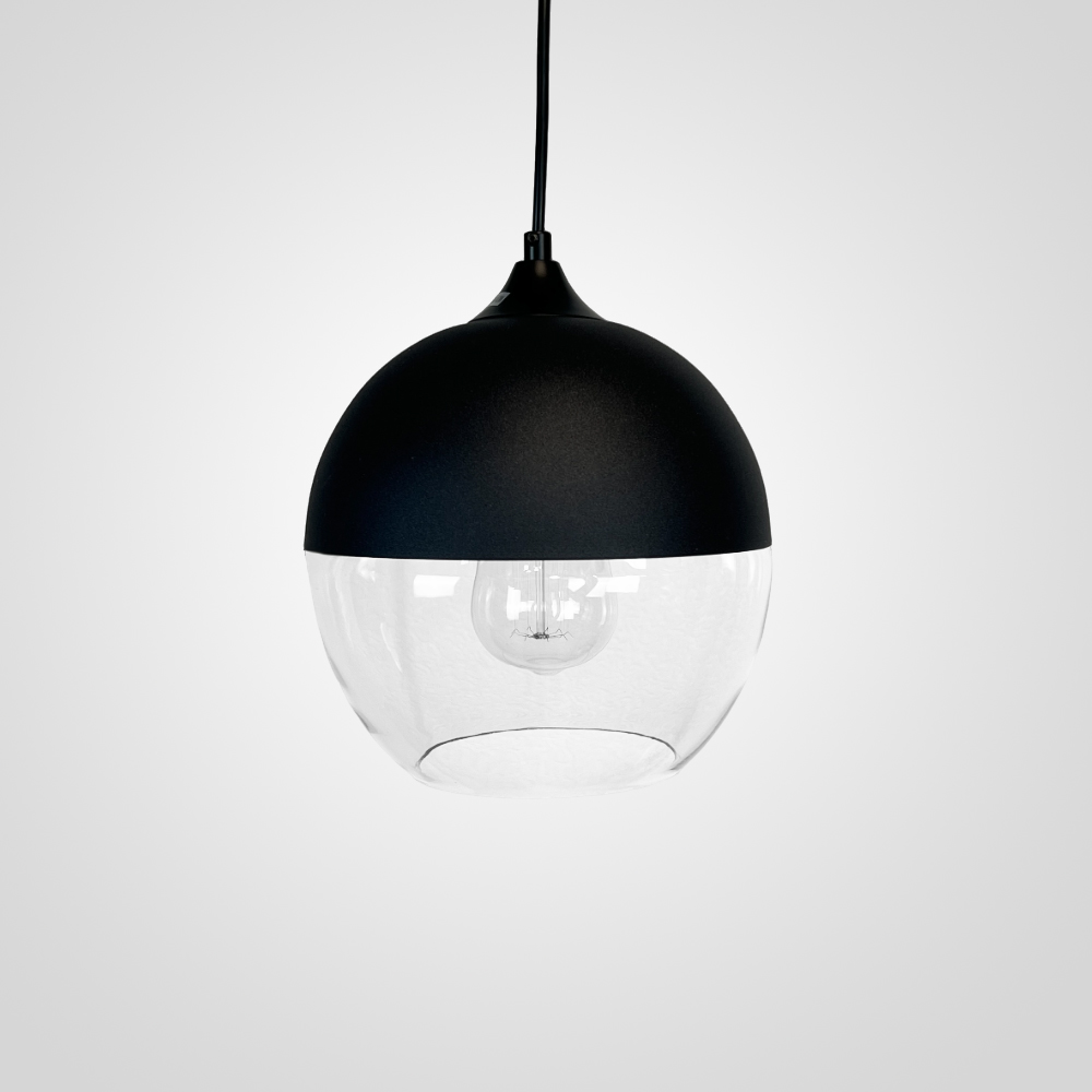 Подвесной Светильник Nord C D20 Black/Transparent By Imperiumloft