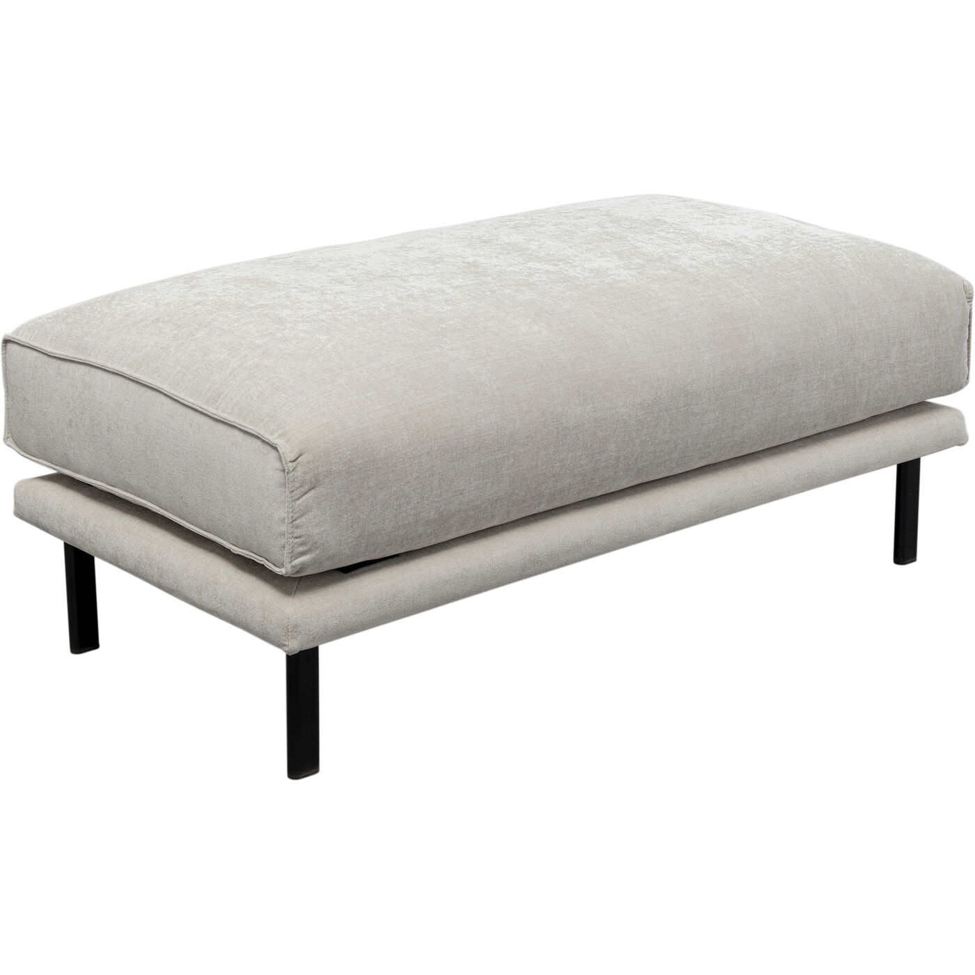 Пуф Edna Cream 115x60cm KARE 87982