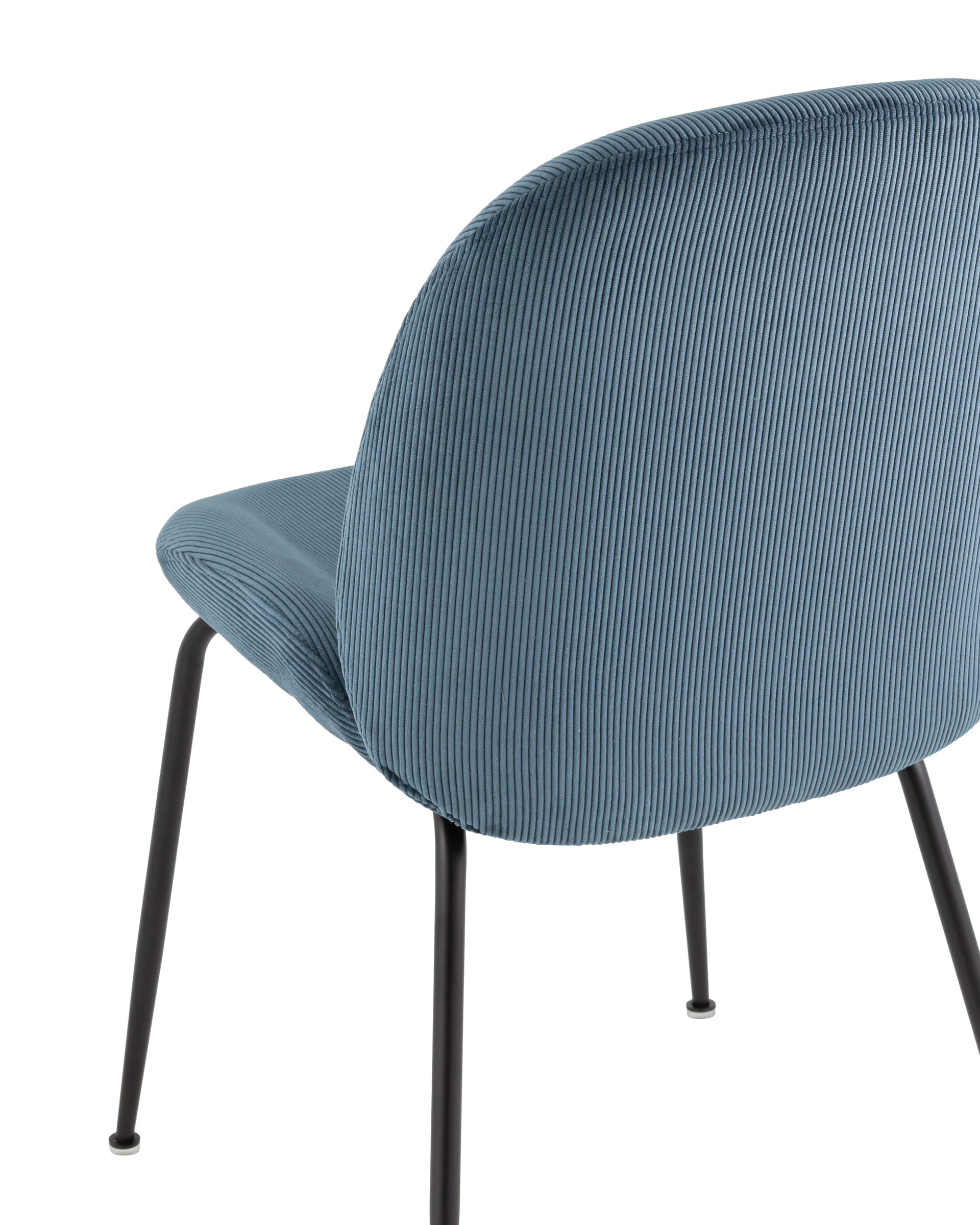 Стул Beetle велюр голубой Stool Group