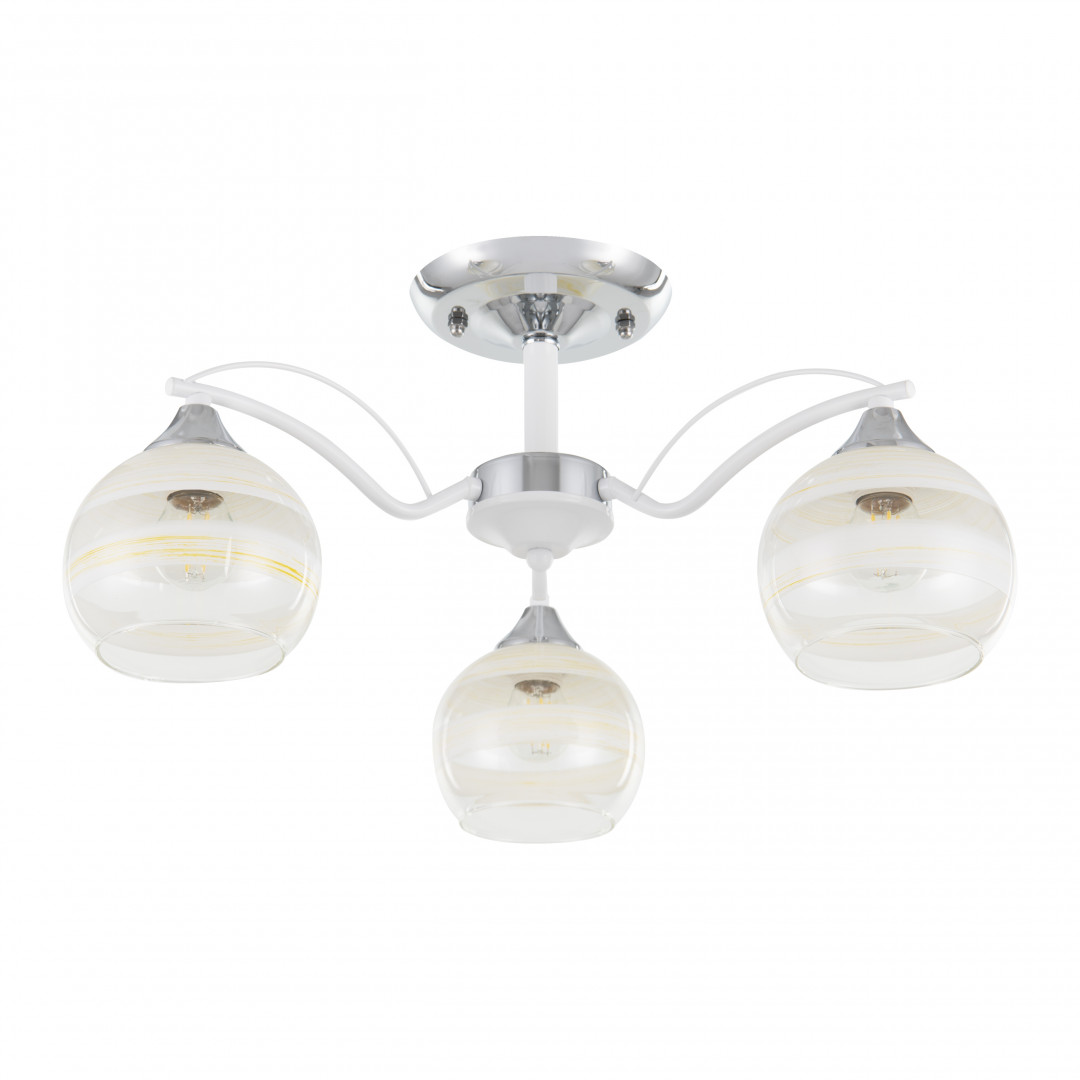 Люстра с плафонами 326503/3 CR+WH Arte Milano