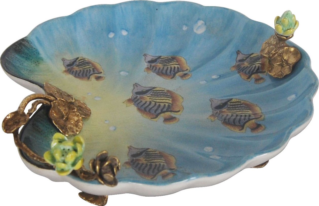 Блюдо Glasar C219C/HX1561