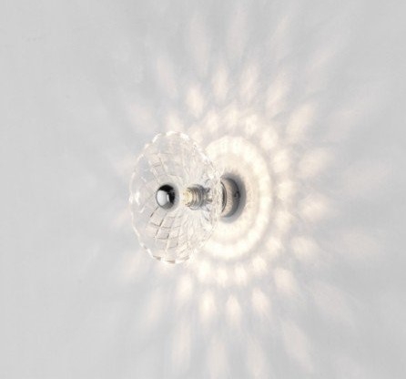 Бра Lotto Ø15 прозрачное стекло/хромированный металл Aromas del Campo