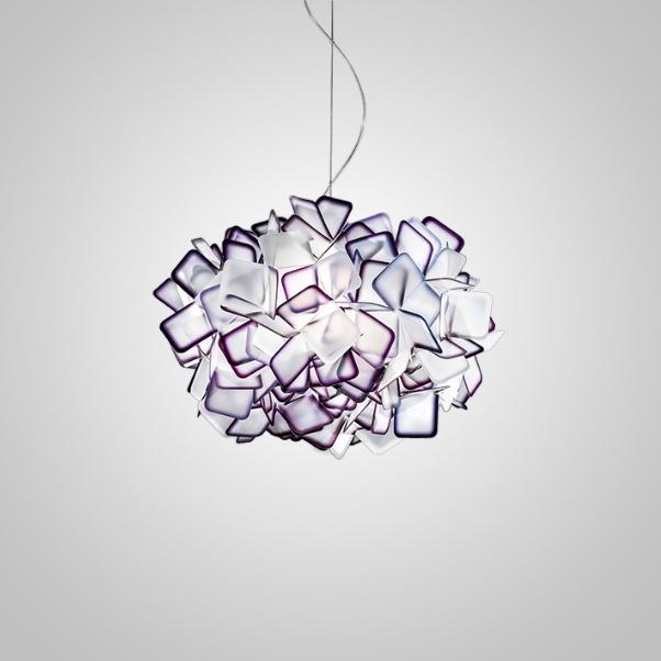 Подвесная люстра CLIZIA D53 Purple by ImperiumLoft