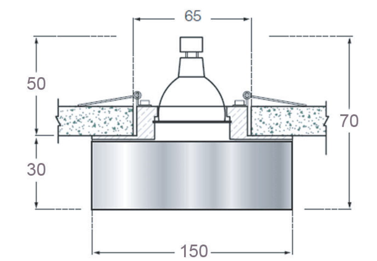 Встраиваемый светильник Donolux DL015Y