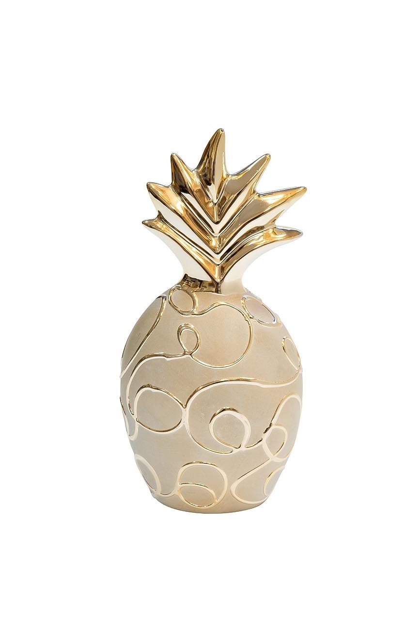 Статуэтка "Ананас" золотая Garda Decor 18H2704M-13