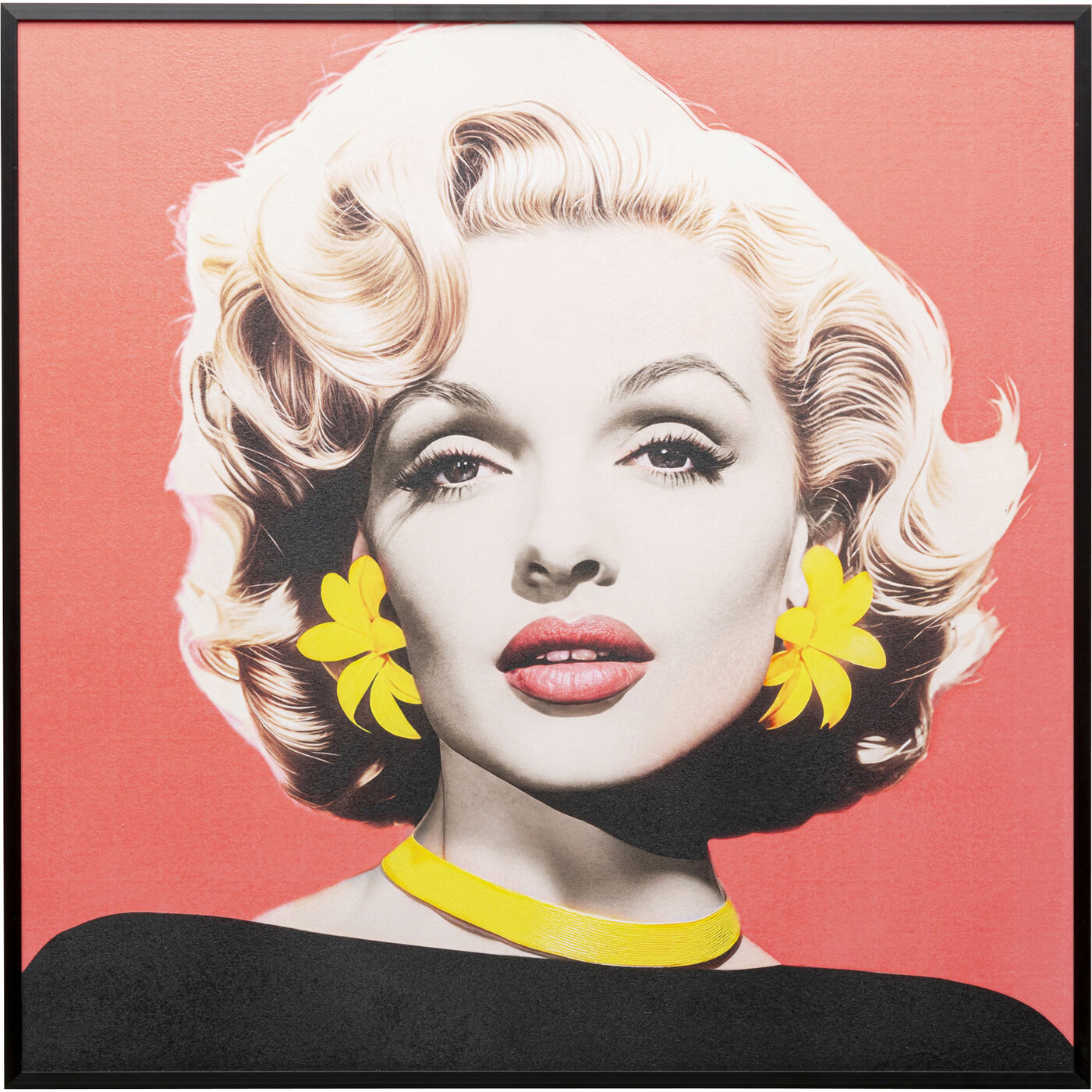 Картина в раме Diva Blonde 60x60cm KARE 57988
