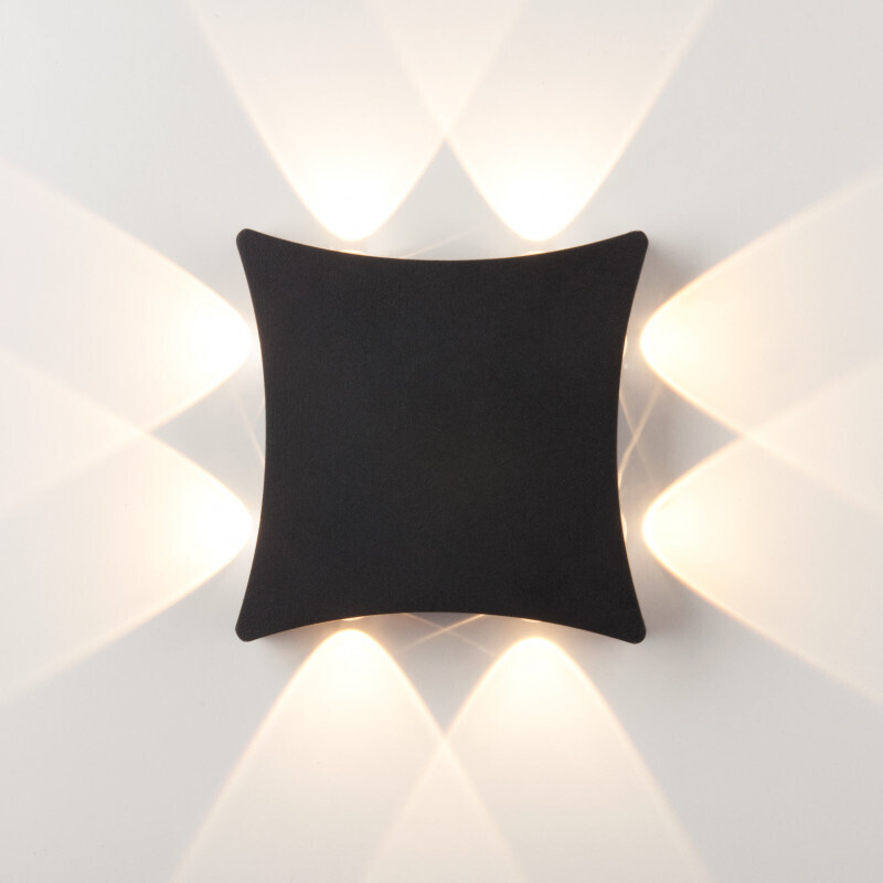 Светильник настенный Elektrostandard 1631 TECHNO LED Чёрный