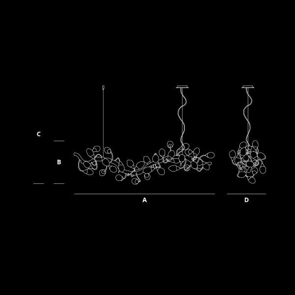 Люстра Serip Lotus CT3376/33