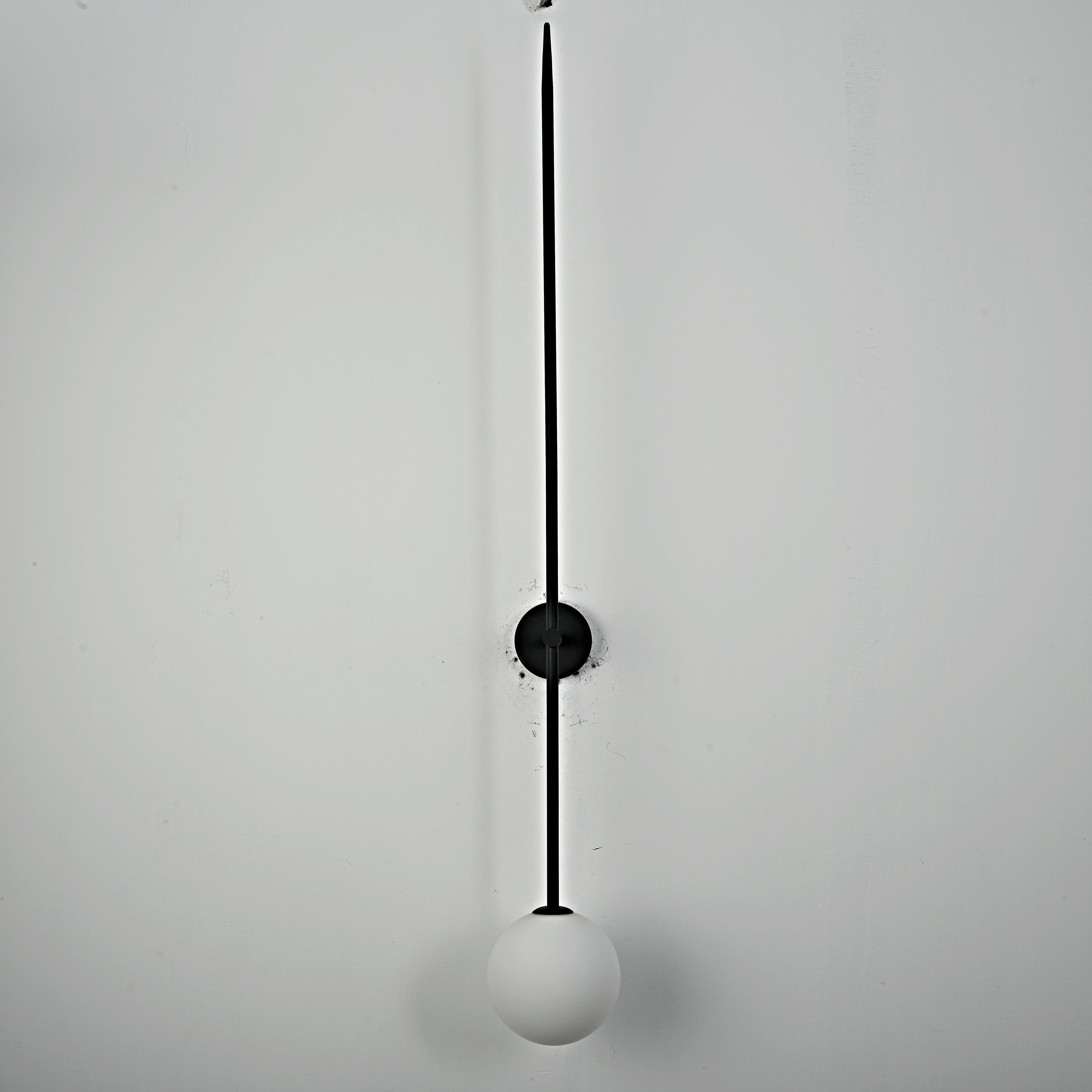 Настенный Светильник Lines Ball 100 Black By Imperiumloft