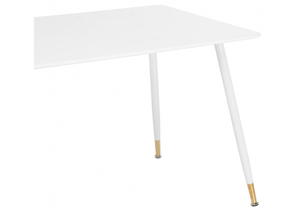 Стол деревянный Woodville Bianka белый 11713