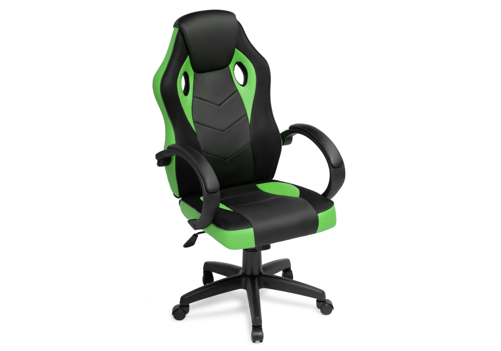 Стул Woodville Kard black / green 15249