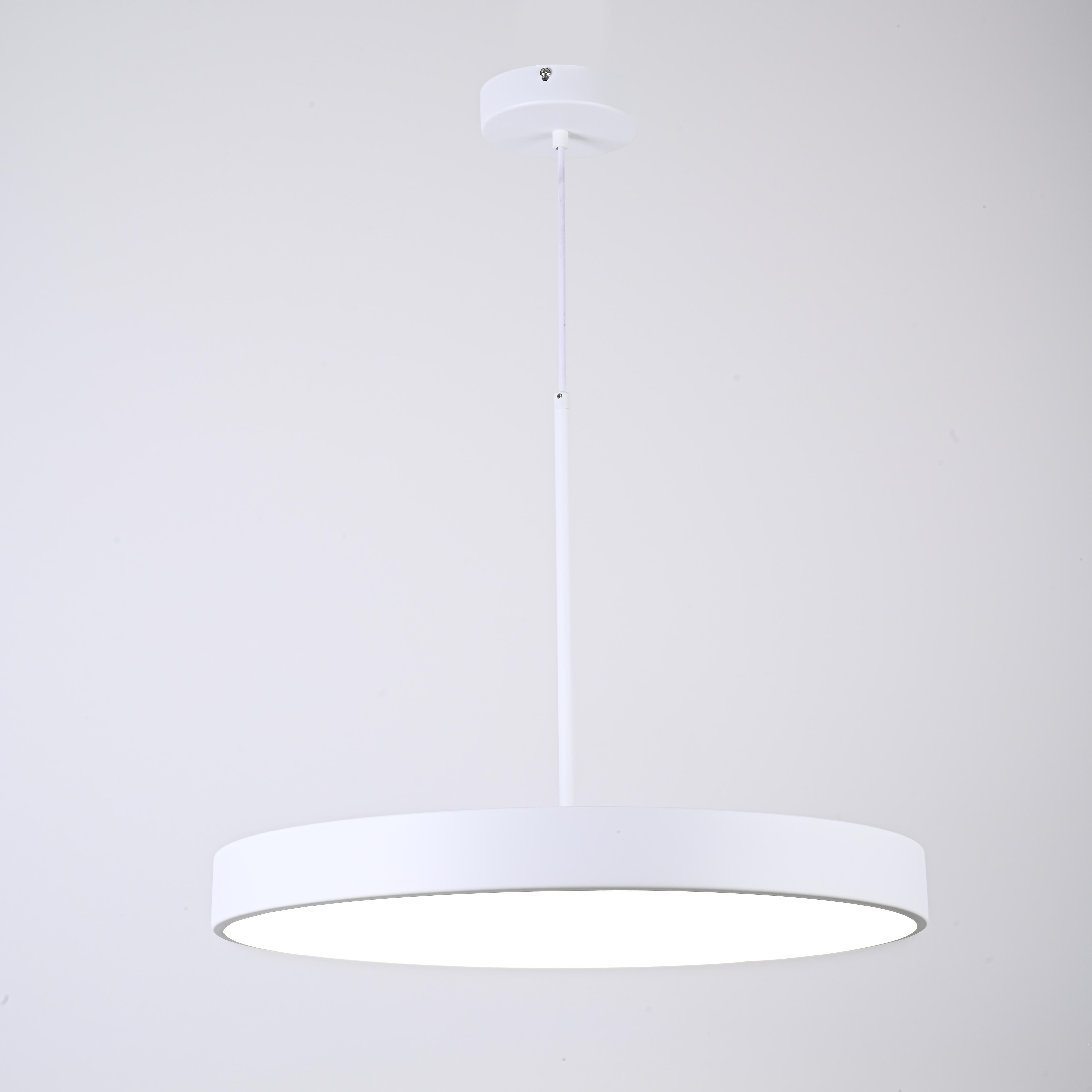 Подвесной светильник TURNA ONE D50 White by ImperiumLoft