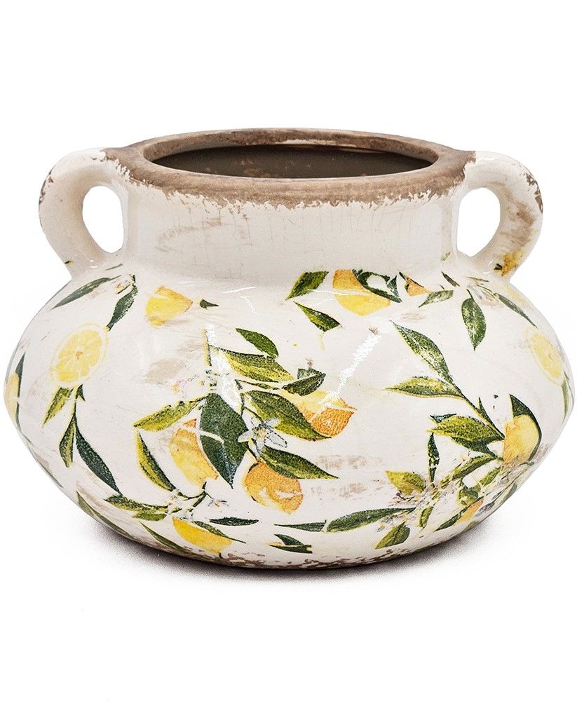 Ваза с лимонами Glasar C5614