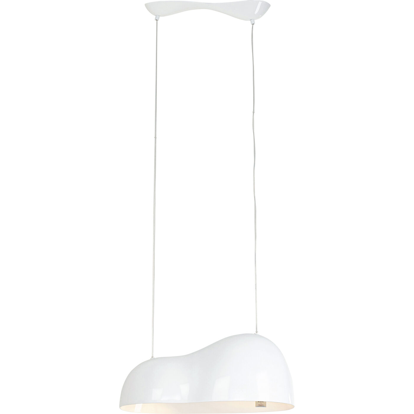 Светильник подвесной KARE x Karim Rashid Cloud Beam Double White 70cm KARE 57755