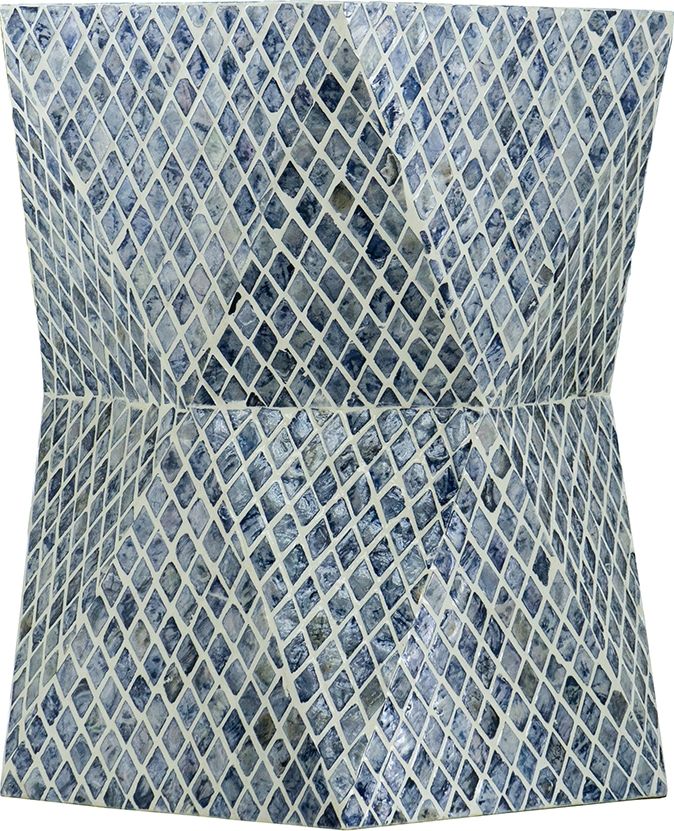 Столик акцентный с отделкой раковинами устриц Glasar 49926