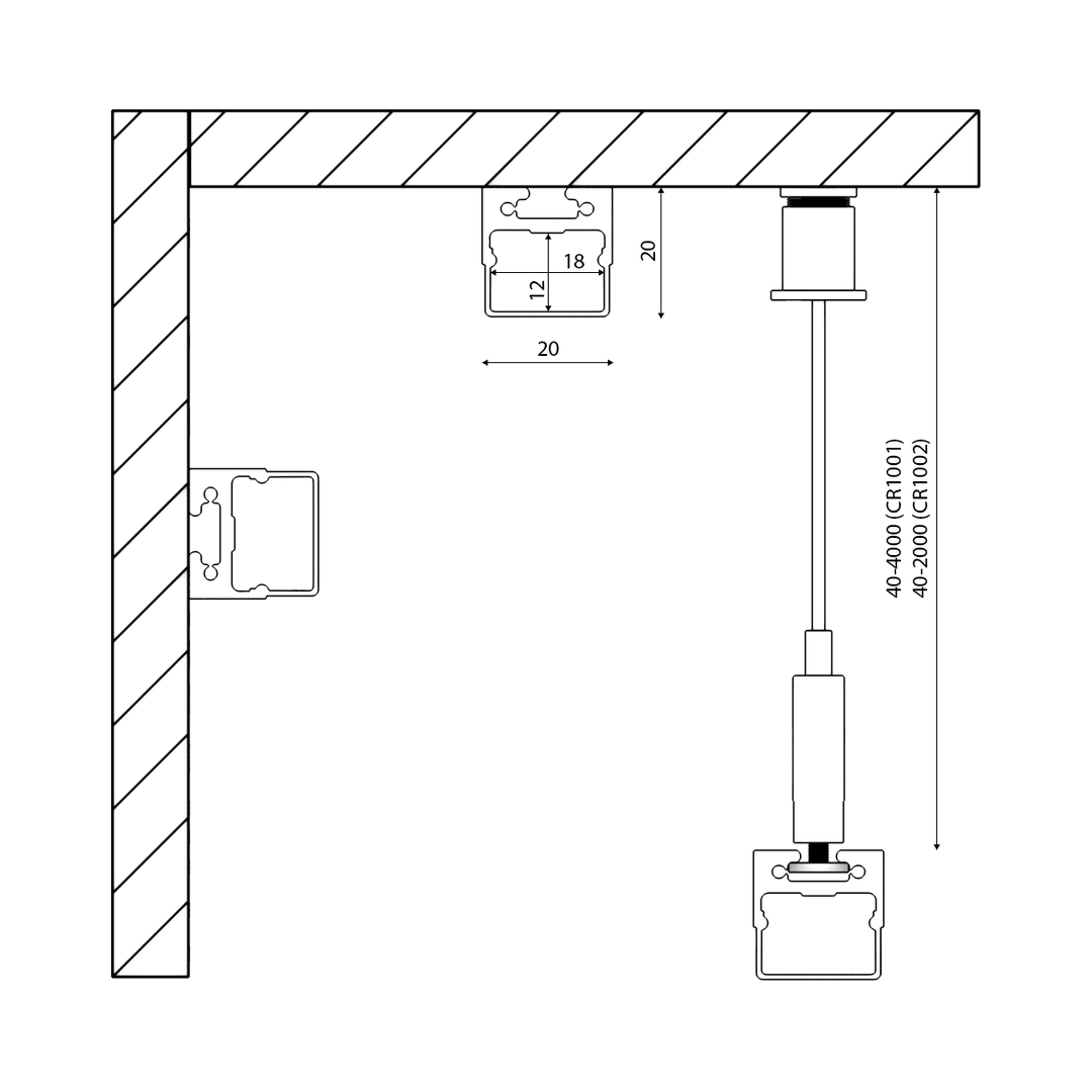 Профиль алюминиевый DesignLed LS.1911K