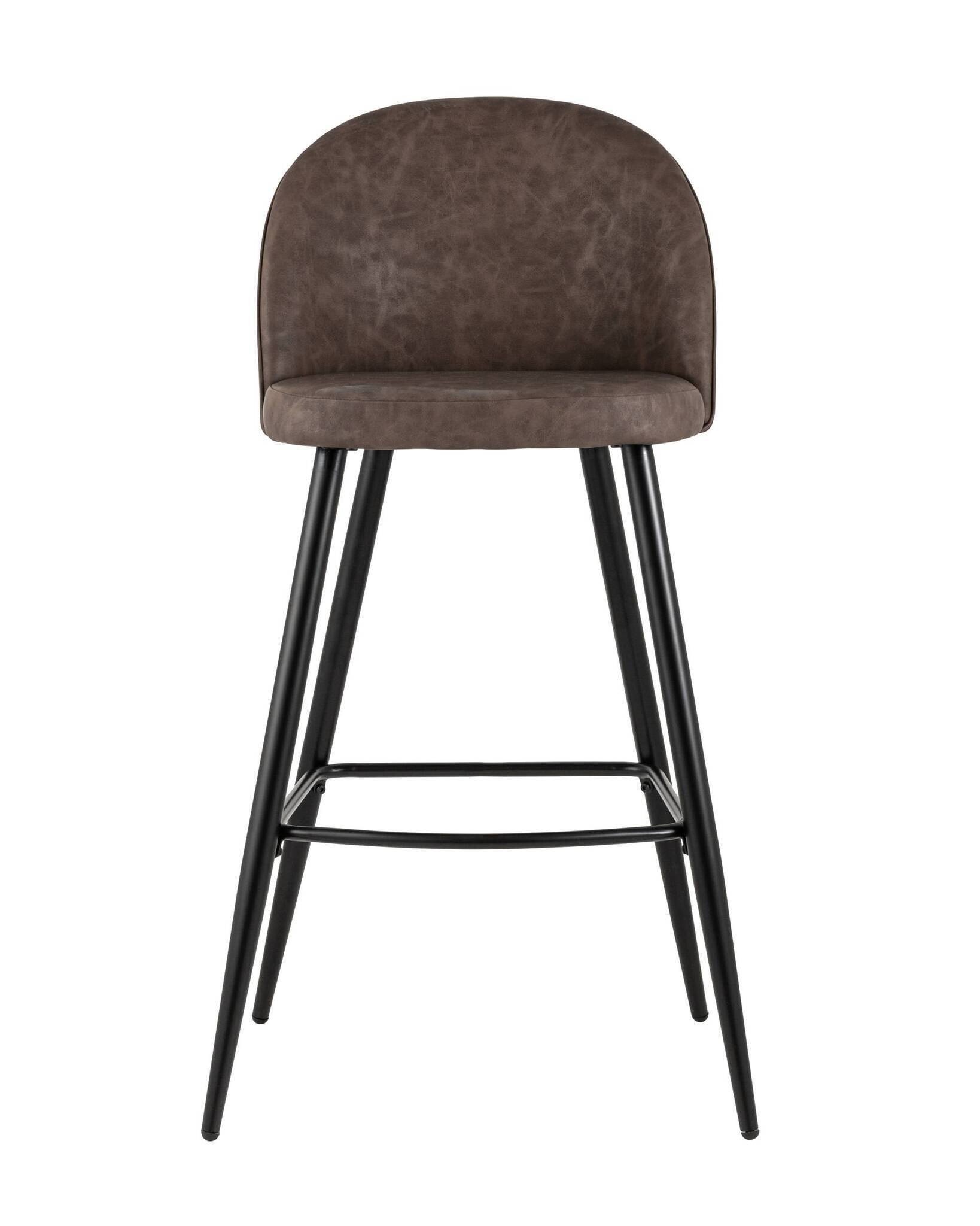 Стул барный Лион коричневая экокожа Stool Group