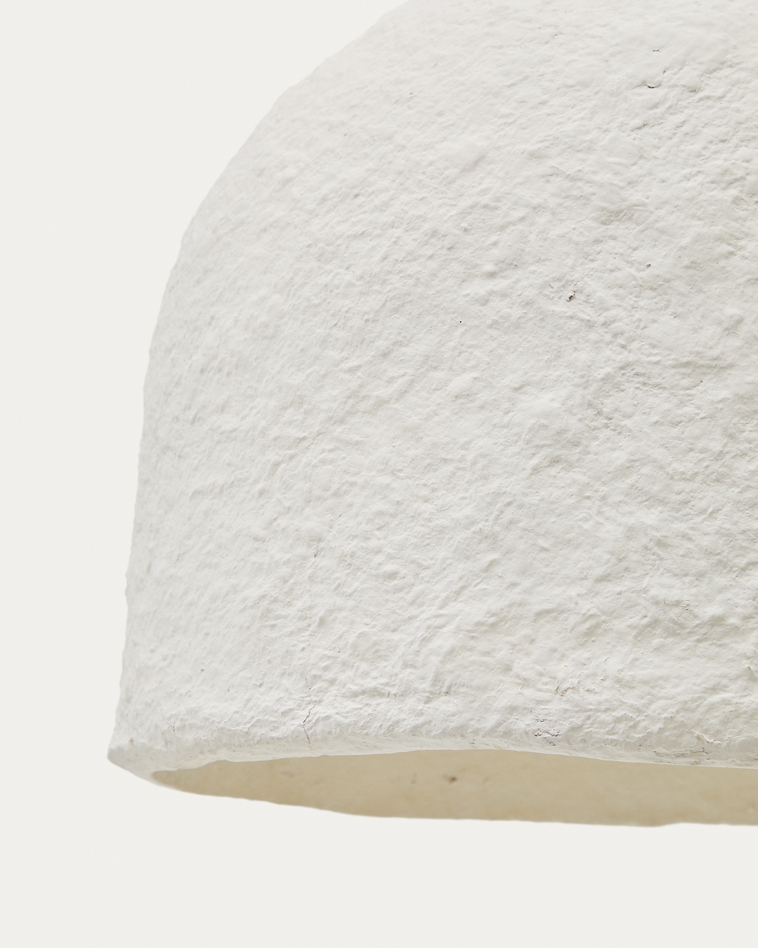 Подвесной светильник Sineu белый из папье-маше Ø 34,5 см La Forma (ex Julia Grup)
