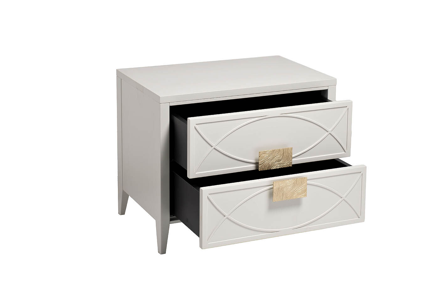 Тумбочка прикроватная бежевая Garda Decor 98BP-GD02TUMB-BEG