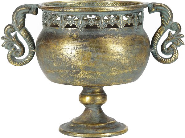 Ваза металлическая Эфиопия Glasar 57-052