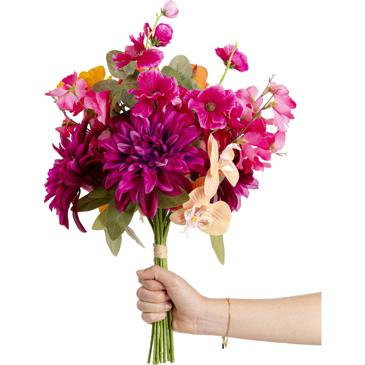 Растение декоративное Rose Bouquet 48cm KARE 58349