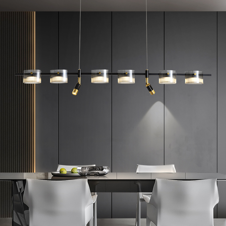 Подвесной светильник NICOLETTA C LONG L100 Black by ImperiumLoft