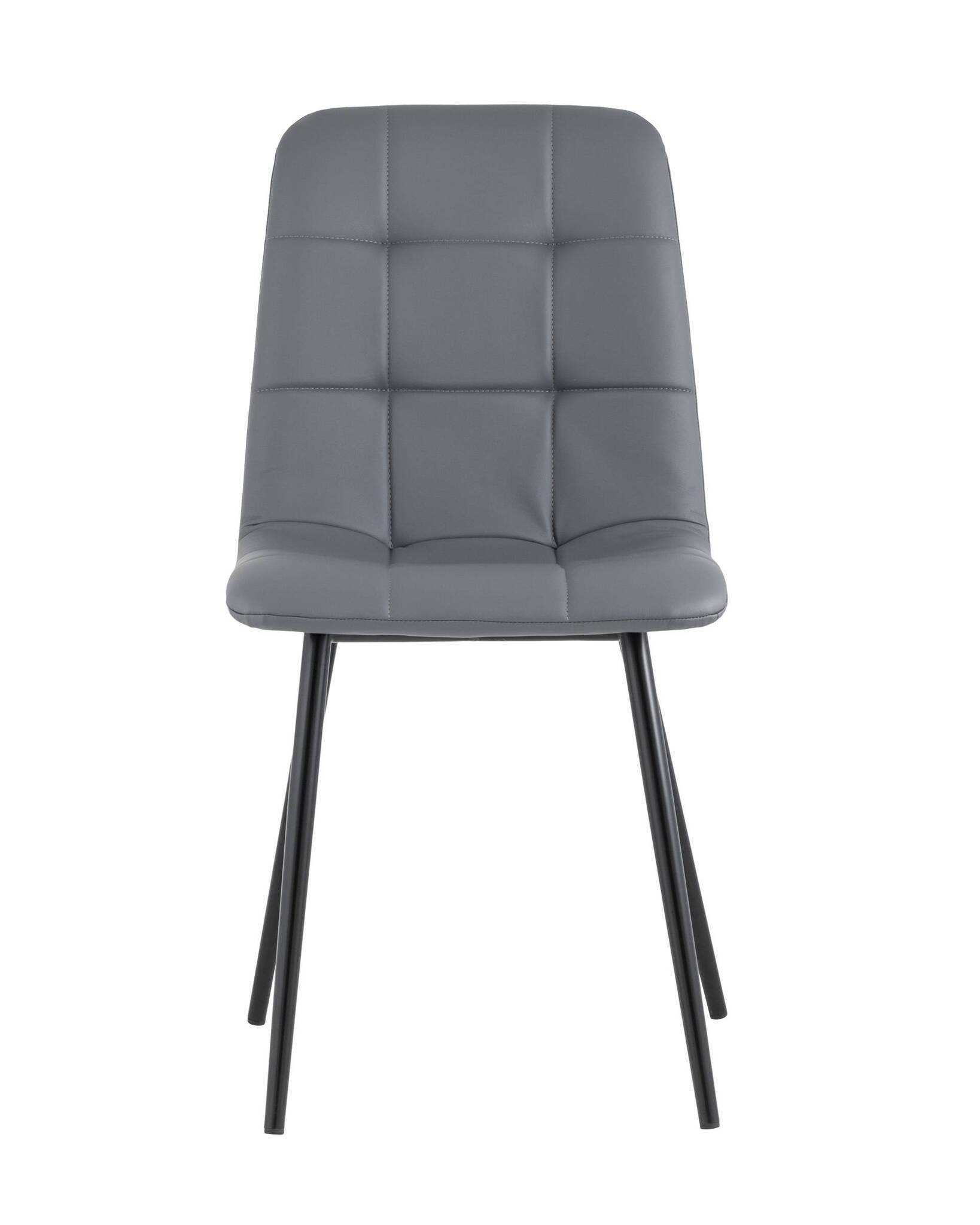 Стул Oliver экокожа серый Stool Group