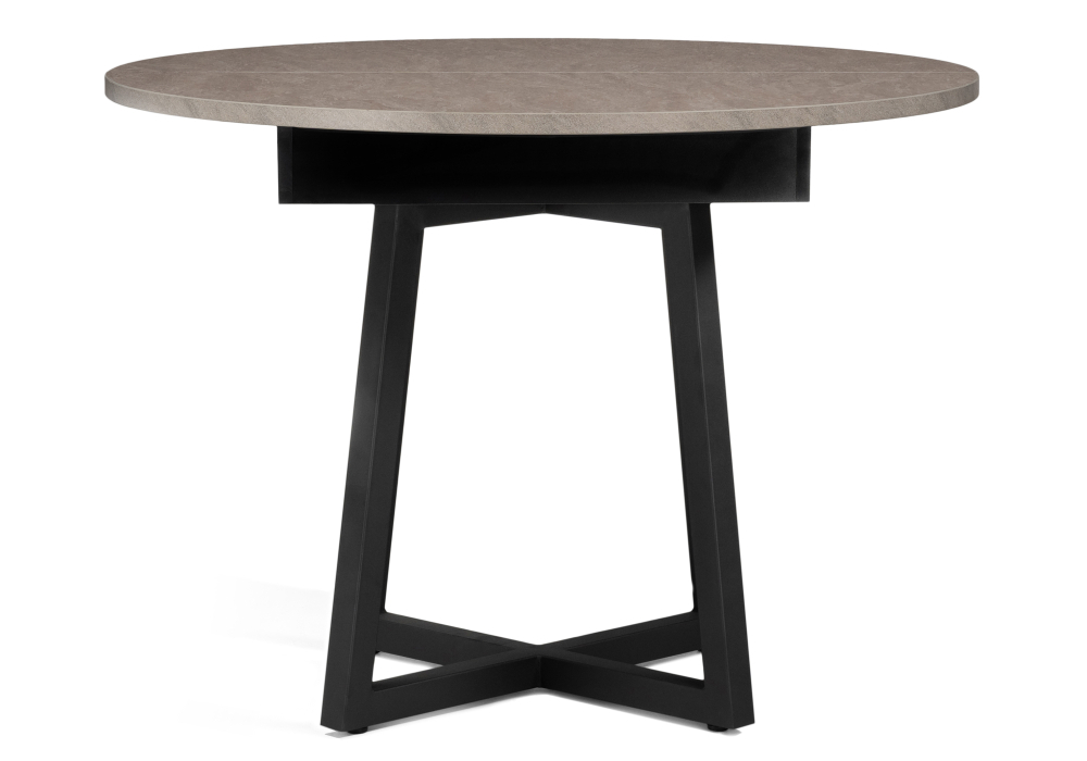 Стол деревянный Woodville Регна черный / бежевый 504218