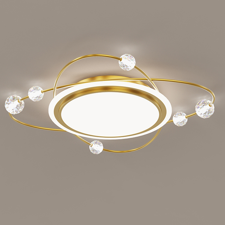 Потолочный светильник AMATIUS D85 Brass by ImperiumLoft