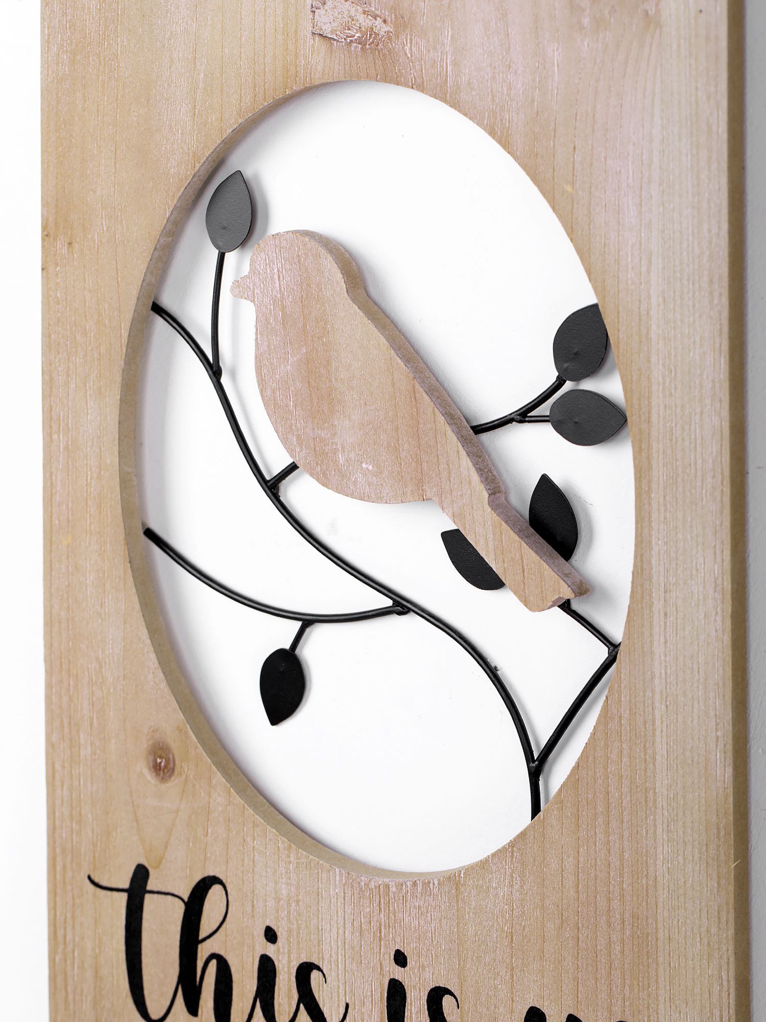 Панно настенное Птичка Glasar 39-123