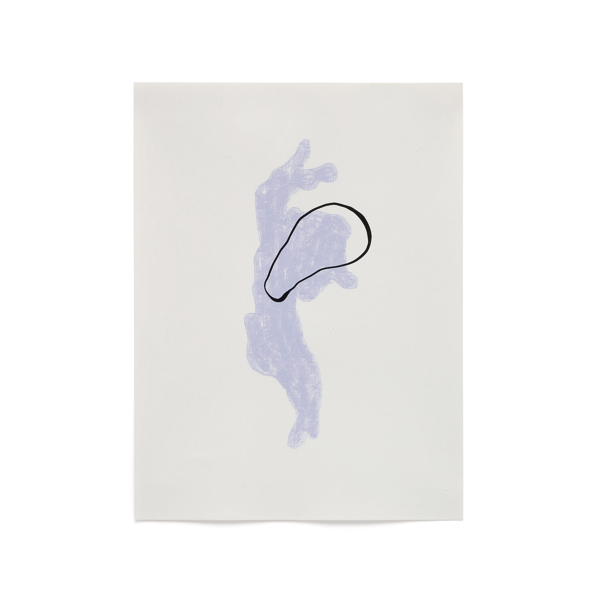 Inca Печать бумаге в сине-белых тонах 29,8 x 39,8 см La Forma (ex Julia Grup)