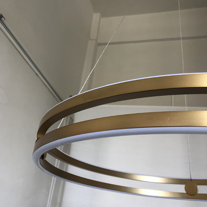Подвесная люстра MADLEN D100 Brass by ImperiumLoft
