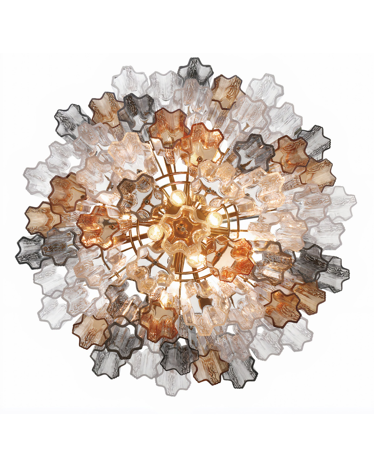 Люстра Толбот со стеклом Autumn Louvre Home LCH940924SWL