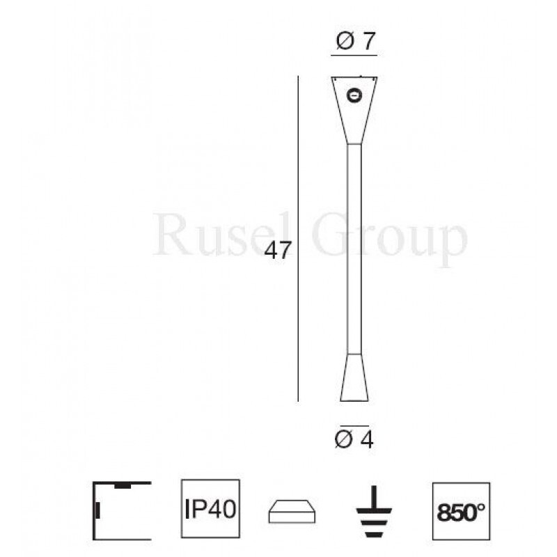 Настенный светильник Linea Light Snake 7233