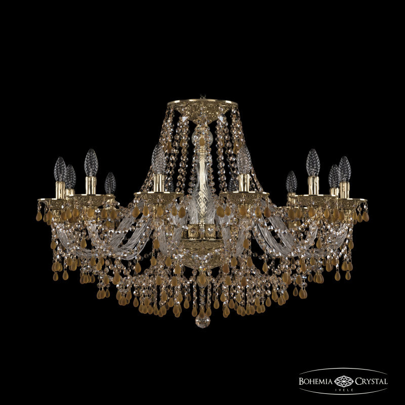 Подвесная люстра Bohemia Ivele Crystal 16110/12/300 G V1003 R721