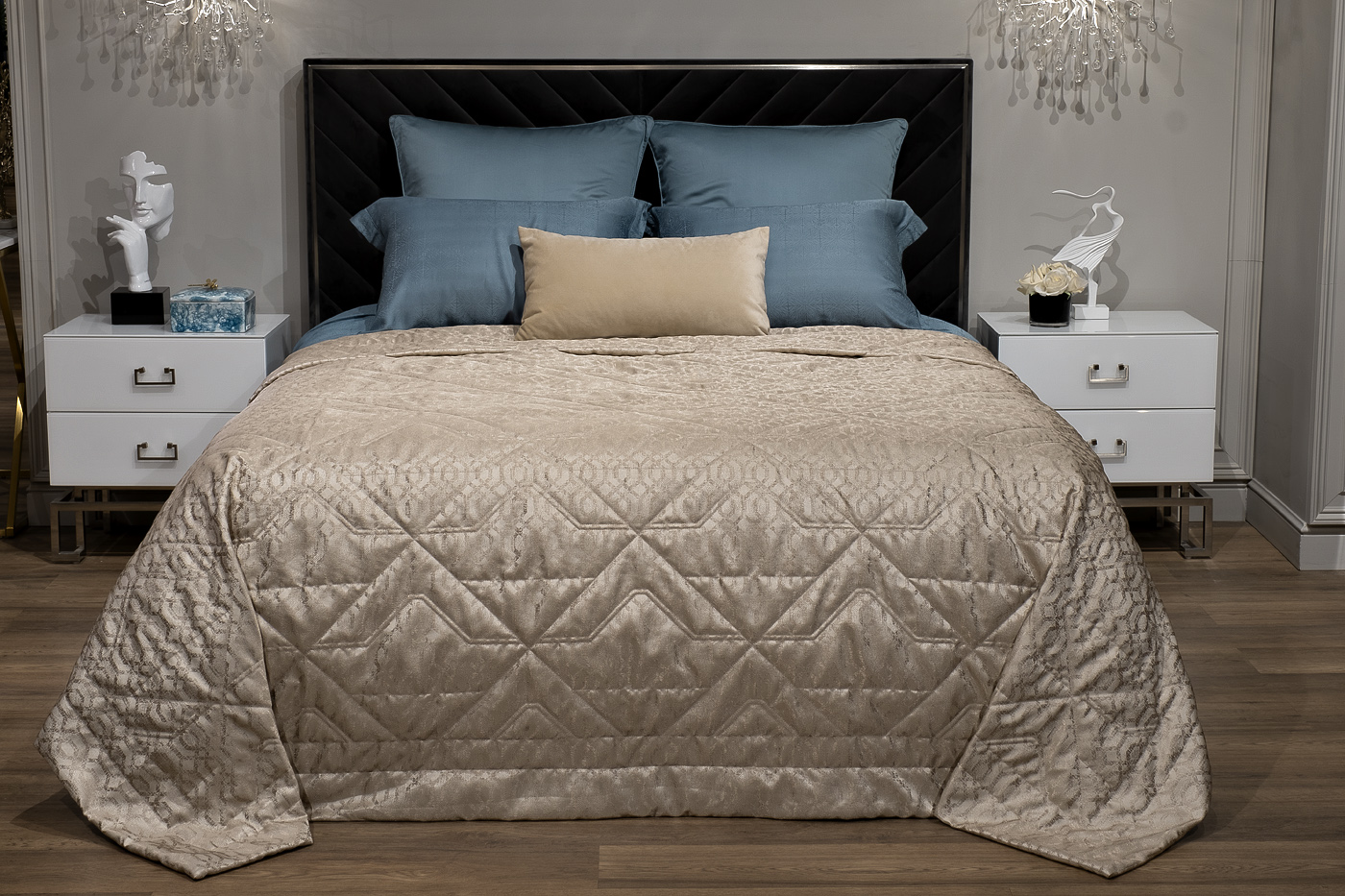 Покрывало Канто со стежкой Garda Decor 121GD-14611