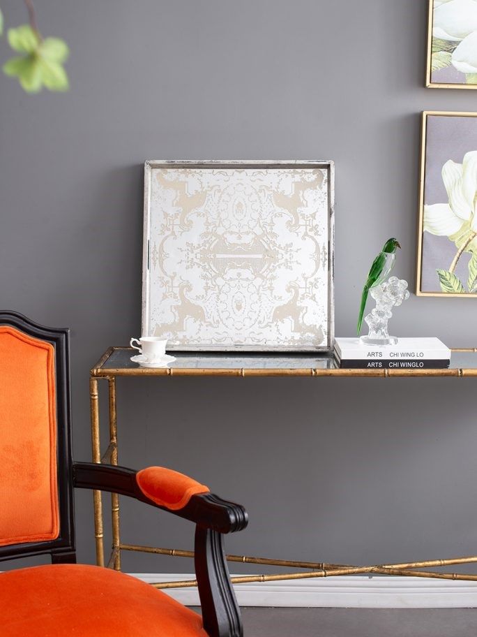 Поднос зеркальный Glasar 43646