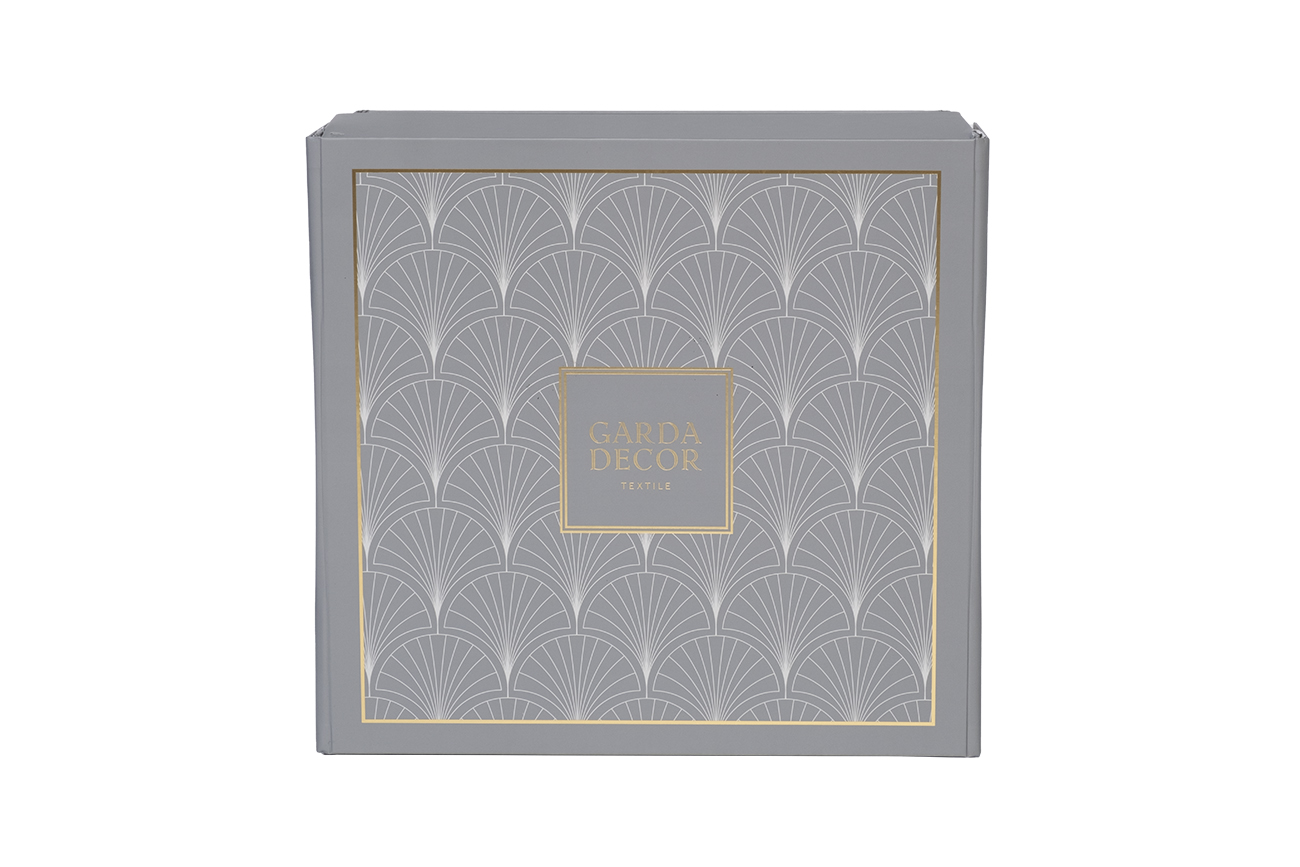 Простыня сатиновая 270х280см белая Garda Decor 144HF-40505