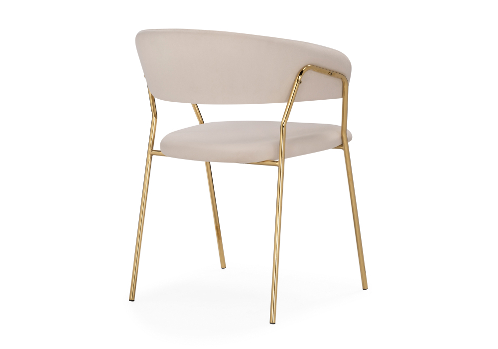 Стул Woodville Kamelia 1 beige / gold 15469