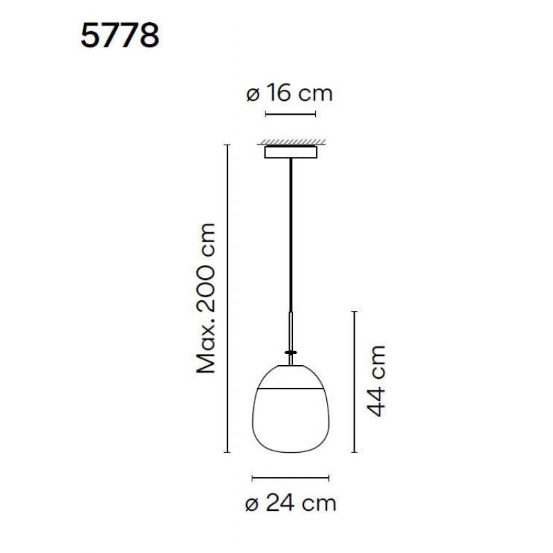 ПОДВЕСНОЙ СВЕТИЛЬНИК  VIBIA Tempo 5778