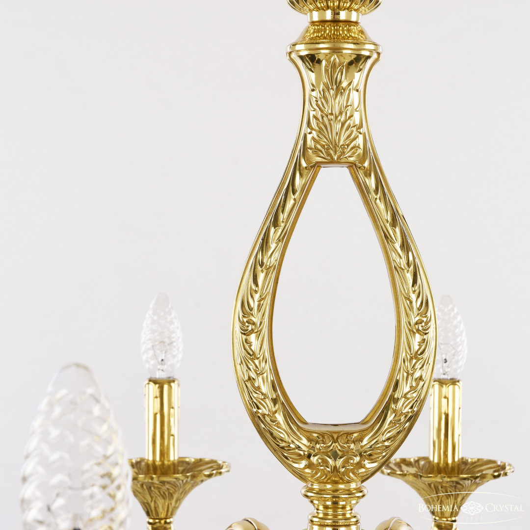 Люстра бронзовая 72301/12/300 G